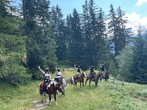 Quattro giorni a cavallo con la monta western